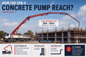 How Far Can a Concrete Pump Reach